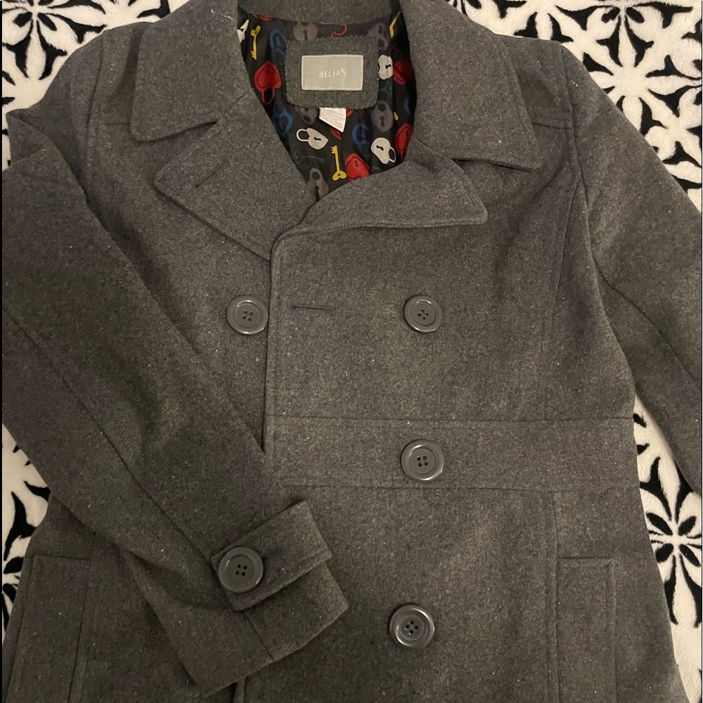 Gray Pea Coat